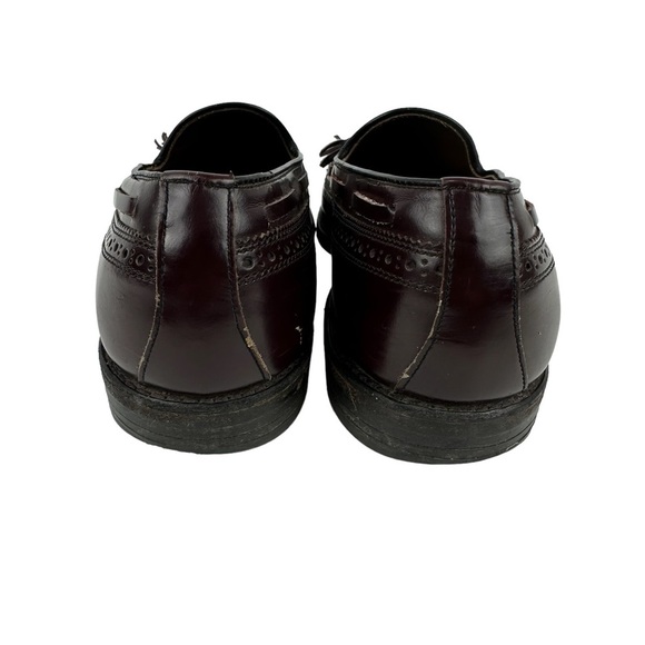 Allen Edmonds Manchester Longwing Tassel Loafer Brown Calf Leather Mens Size 9.5 main image 4